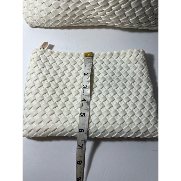 Ah.dorned Elegant Cream Woven Tote Bag - Picture 2 of 14